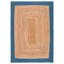 Tapis rayé en jute / coton Rea Natural-600784038