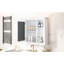 Étagère de salle de bain murale avec miroir, intérieur spacieux et rangement fonctionnel-1735193282