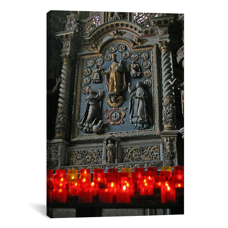 Catholique lumière - reproduction de photo sur toile tendue, H 26 po x l 18 po x P 1,5 po