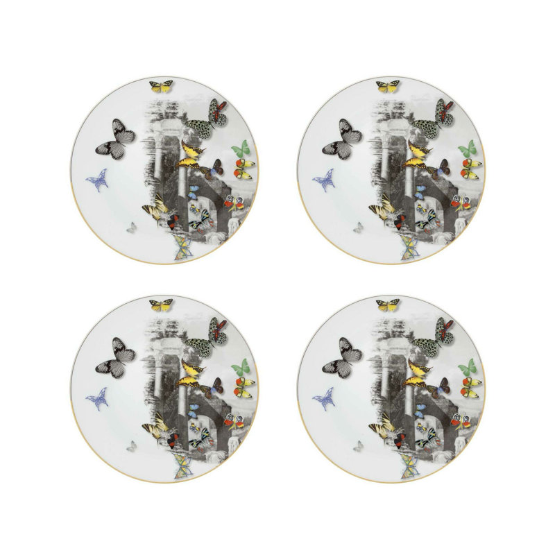 Handmade Porcelain Salad/Dessert Plate