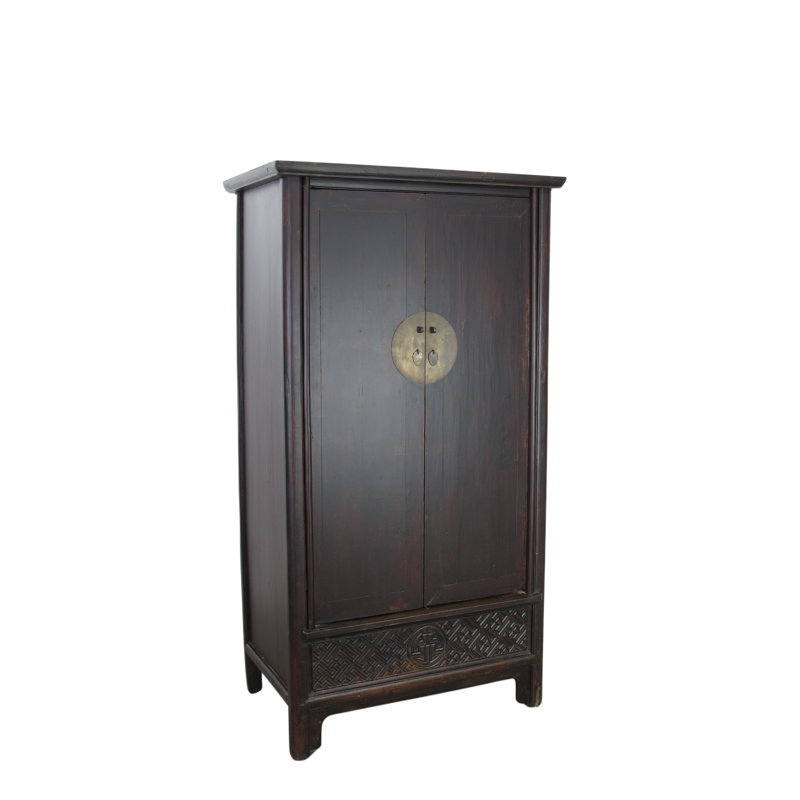 2 - Door Solid Wood Armoire