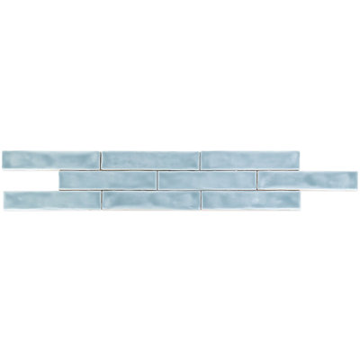 Brookline Polished 2" x 10" Ceramic Brick Look Subway Wall Tile (5.38 sq. ft./ box)