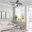 Alvina 42'' Ceiling Fan with LED Lights
