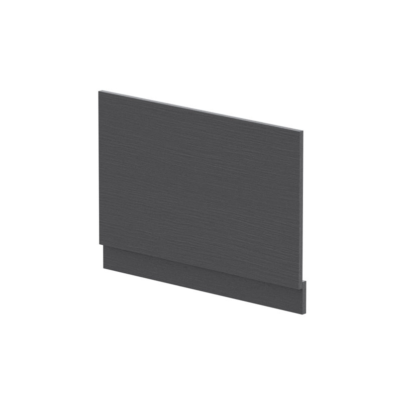 800Mm Bath End Panel, Graphite Grey