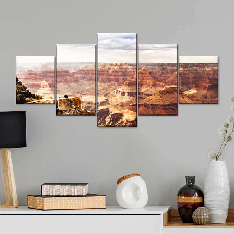 Ensemble 5 pièces Grand Canyon, H 30 po x l 68 po x P 1,25 po