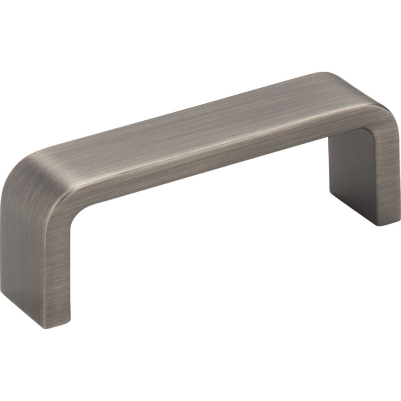Asher 3" Center to Center Bar Pull Handle, Brushed Pewter