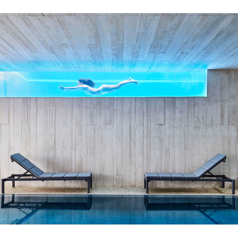 Relax Sunbed - Gray/Gray, Gray, Gray