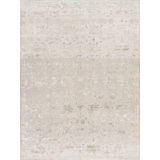 Canvello Silk Transitional Rugs For Living Room - 8'10" X 11'10"
