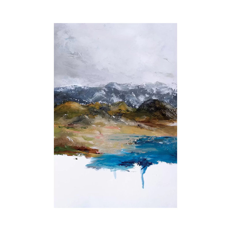 Element 1 Piece Painting on Canvas, 30.48 cm H x 45.72 cm W, Wrapped Canvas