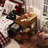 Narrow Side Table With Charging Station, End Table, Couch Table With Fabric Drawer For  For Living Room, Bedroon-1487747540