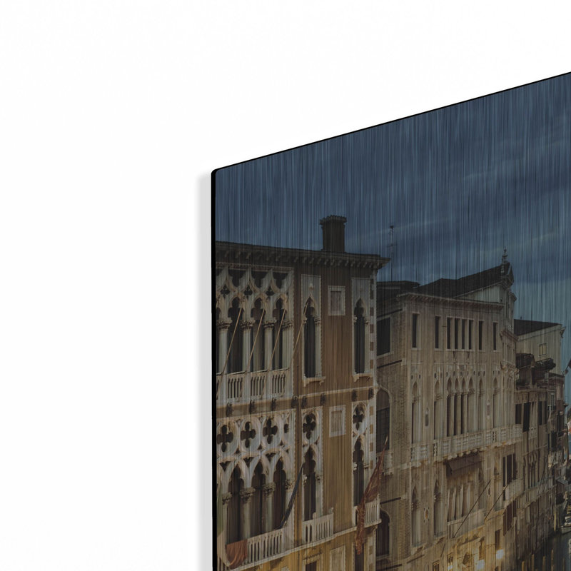 «Venice», art mural en métal, H 24 po x l 36 po