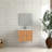24'' Floating Bathroom Vanity Set, Wall Mounted Solid Wood Bathroom Cabinet With 2 Storage Drawers