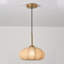 Luminaire suspendu en verre 1 lumière Boho