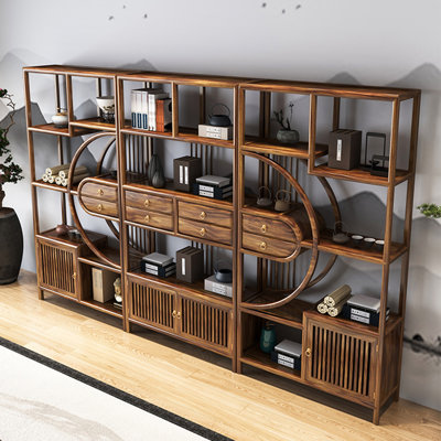 Bibliothèque de style américain