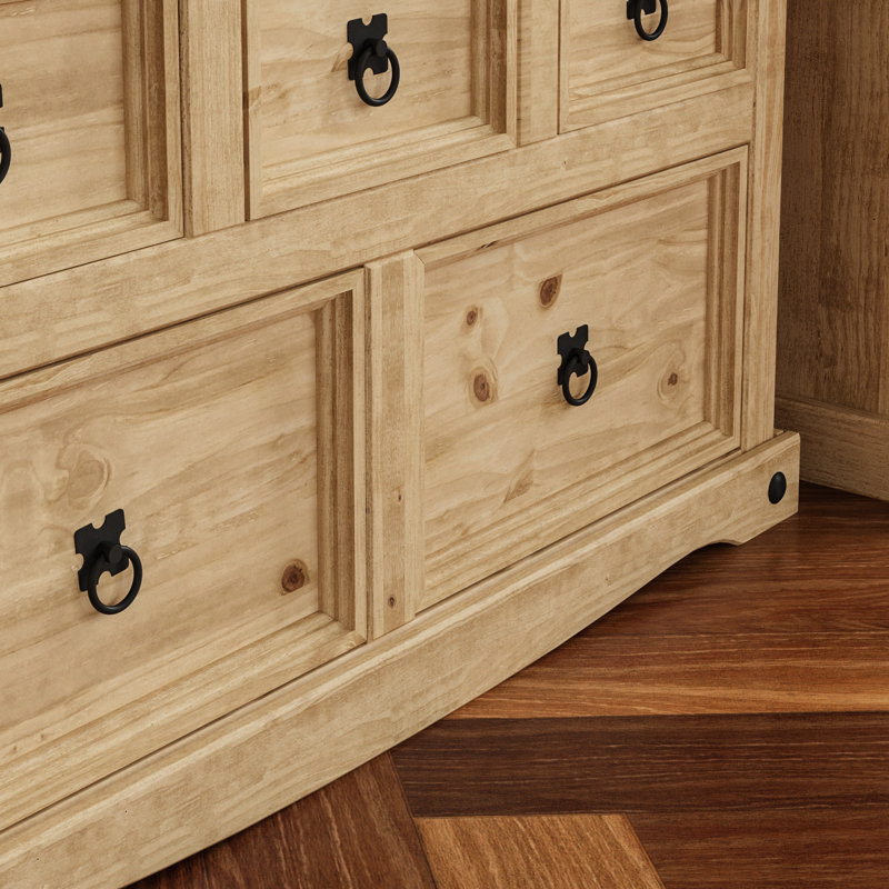 Harold Solid Wood Piece Bedroom Set