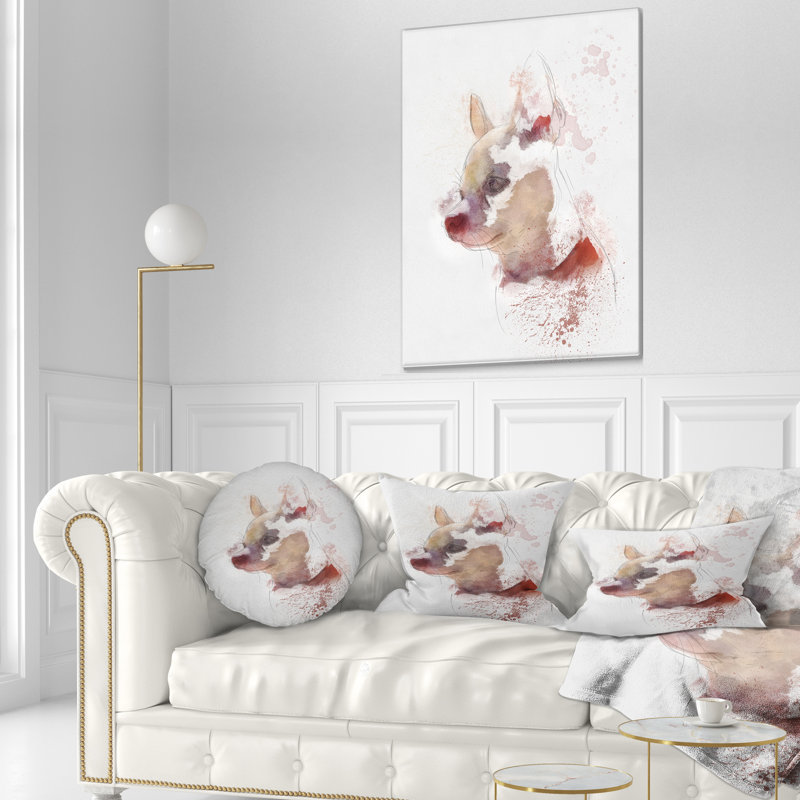 Reversible Throw Pillow