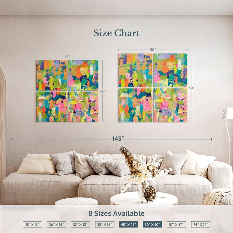 Avery High Spirits, 45" H x 45" W
