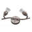 Bentley 15'' 2 -Light Fixed Track Track Kit-12181420