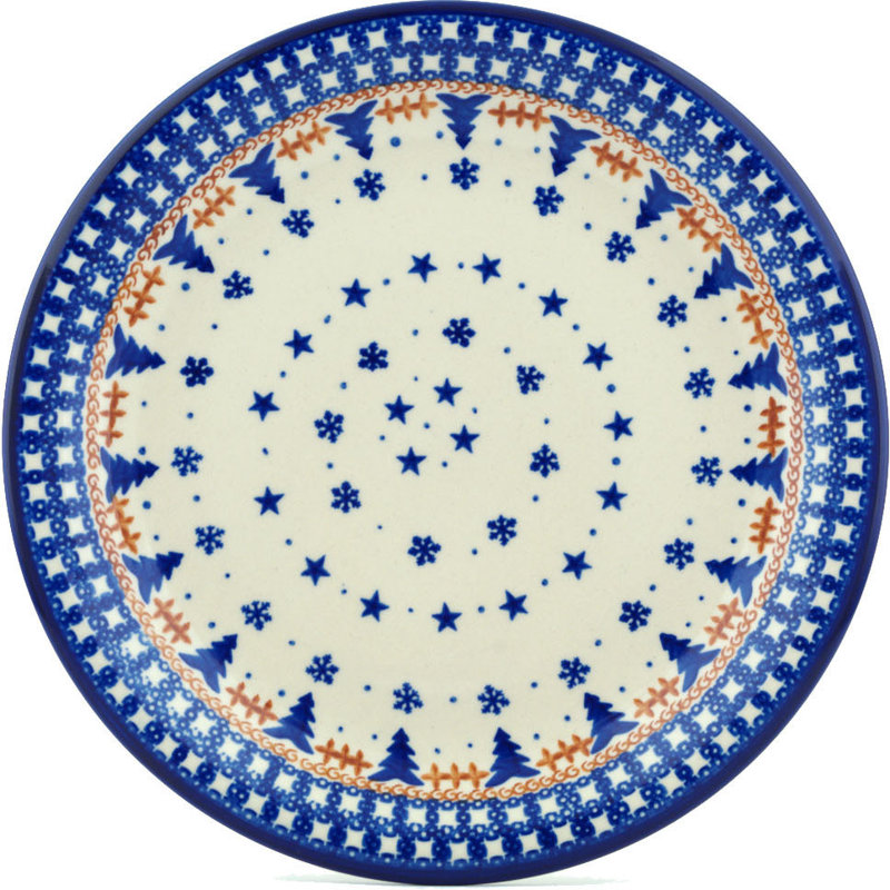 Winter Snow Ceramic Decorative Plate