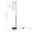 Lampe sur pied arquée 63 po Chaynce-954306778-954306781