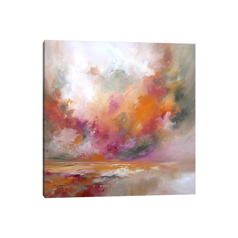 Colour Burst by J.A Art - Wrapped Canvas Print, 66.04 cm H x 66.04 cm W x 1.91 cm D