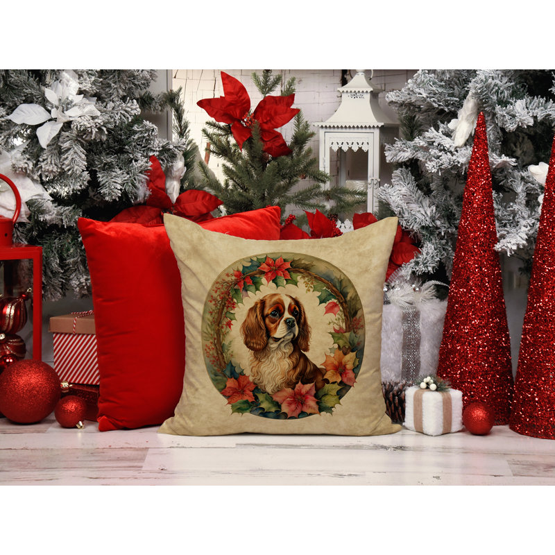 Coussin Christmas, Carré, 18 po x 18 po
