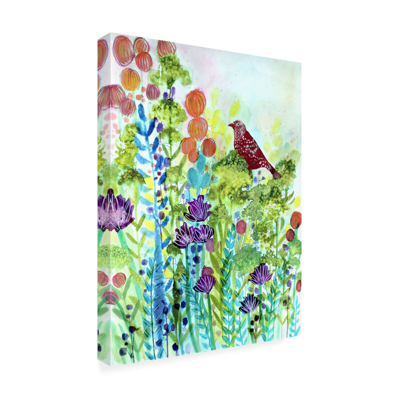 Art sur toile Sylvie Demers «Tous Les Courages», H 19 po x l 14 po
