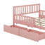  Lit plateforme en bois avec garde-corps et 2 tiroirs-395895958-395895956