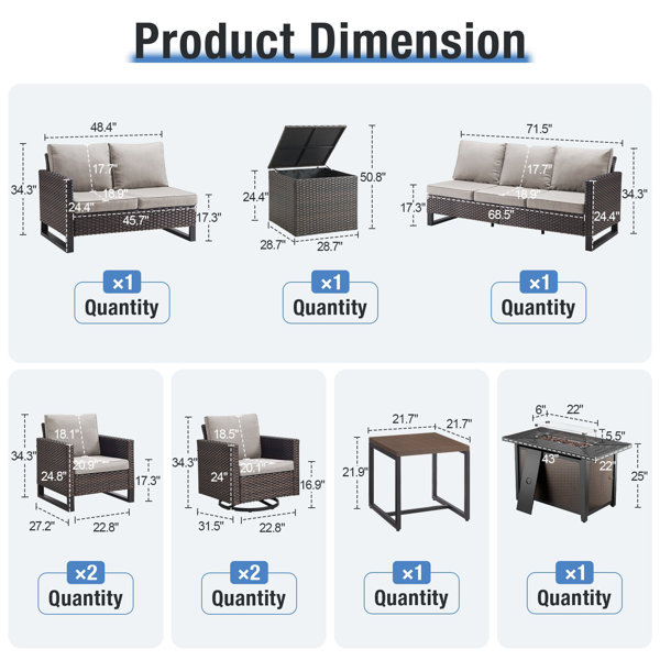 Dimensions du produit