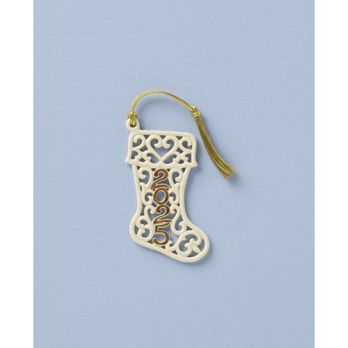 Lenox A Year to Remember Stocking Ornament