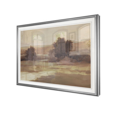 « muteed landscape ii », impression