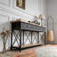 Table console à 3 tiroirs avec vestibule et tablette de rangement-1681047761