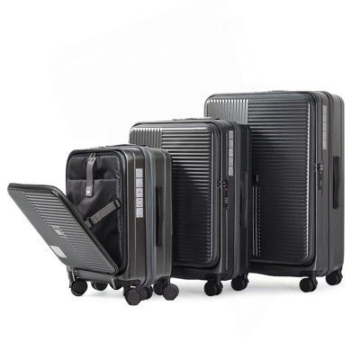 Luggage,With Front Opening,TSA Approved Lock,Hardshell Suitcase