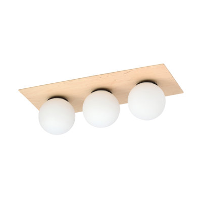 Mcgahey Glass Flush Mount