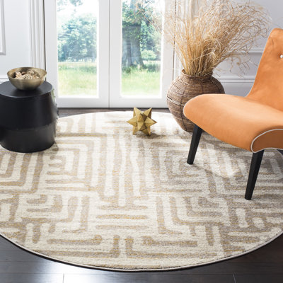 Tapis à motif géométrique Ailssa