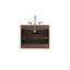 Meuble-lavabo mural en noyer de 24 po avec lavabo en céramique avec trois trous de robinet, grand meuble-lavabo flottant de rangement pour salle de bain moderne, lavabo une pièce sans drain, pré-assemblé-1428284870-1428284872