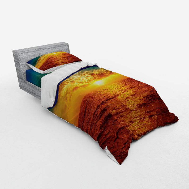 Ensemble de housse de couette ocean, Housse de couette simple + 6 pièces supplémentai