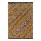 Cecim One-of-a-Kind 6'9" X 9'8" Hand Knotted Area Rug