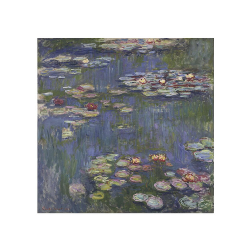 Nymphéas par Claude Monet - Impression giclée, H 16 po x l 20 po