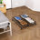 Rangement pour chaussures sous le lit