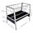 Large Capacity Livestock Feed Trough 2-In-1 Grain& Hay Feeder For Goats Sheep