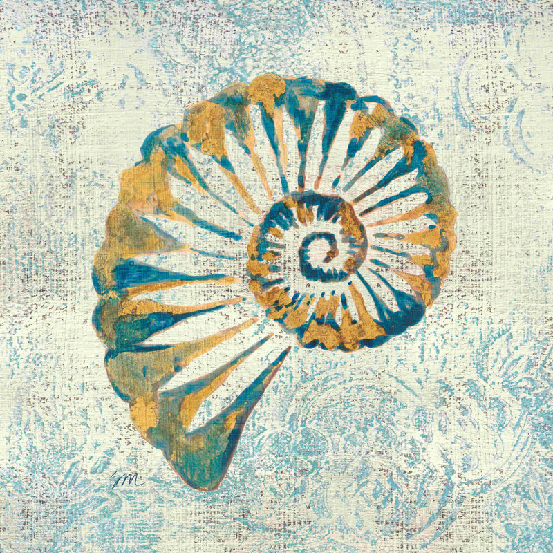 Beauté côtière II, H 12 po x l 12 po