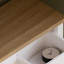 Console Table Shelf Hallway Dressing Side Table MDF (White, 3 Drawer)