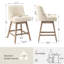 Tabouret pivotant 26 po Amania-1797556619