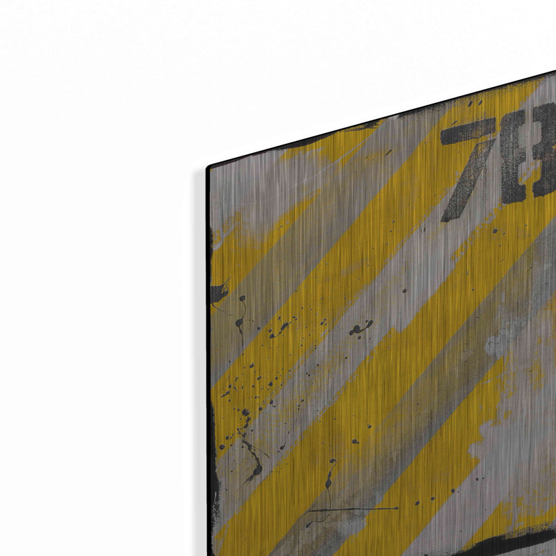 Art mural en métal «Route 78 II» par Erin Ashley, Red Barrel Studio®, H 36 po x l 12 po
