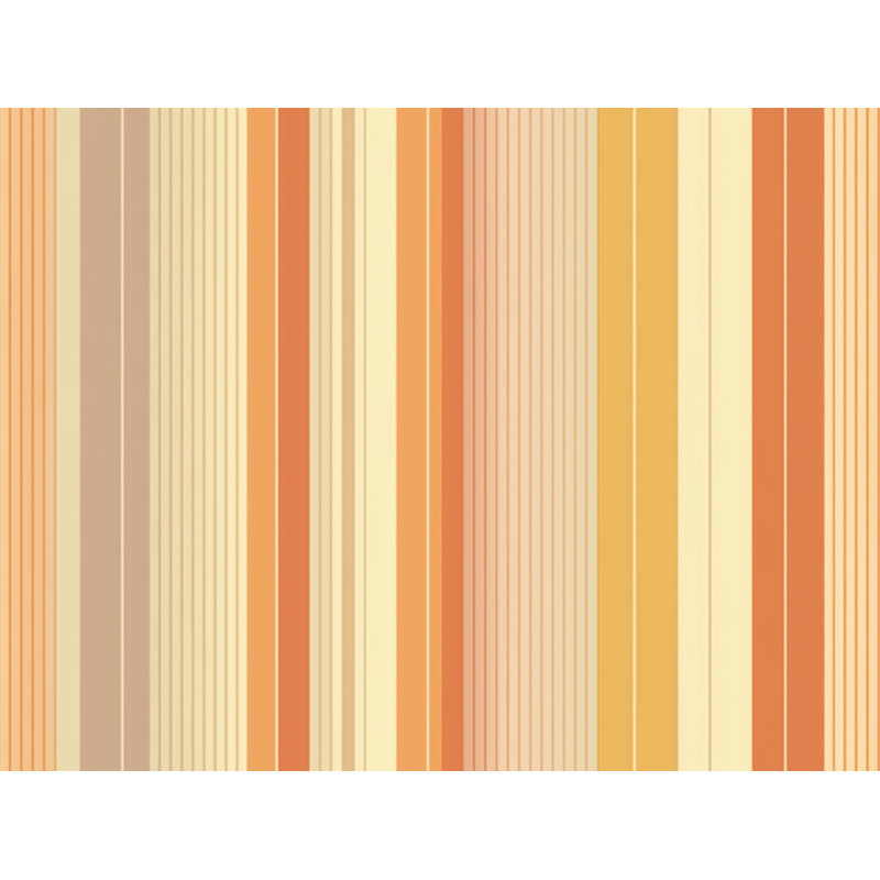 Tanica Room Darkening Curtain Pair, Orange/Yellow, 40" W x 61" L