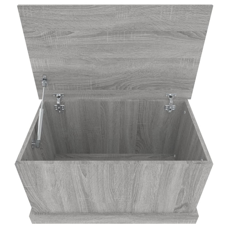 Organisateur de boîte de rangement vidaXL, Gris