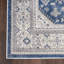Tapis oriental bleu / gris tissé à la machine-87183771
