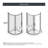 OVE Decors Breeze Premium 44 in. Round Shower Kit w/ Clear, Base in Chrome Finish