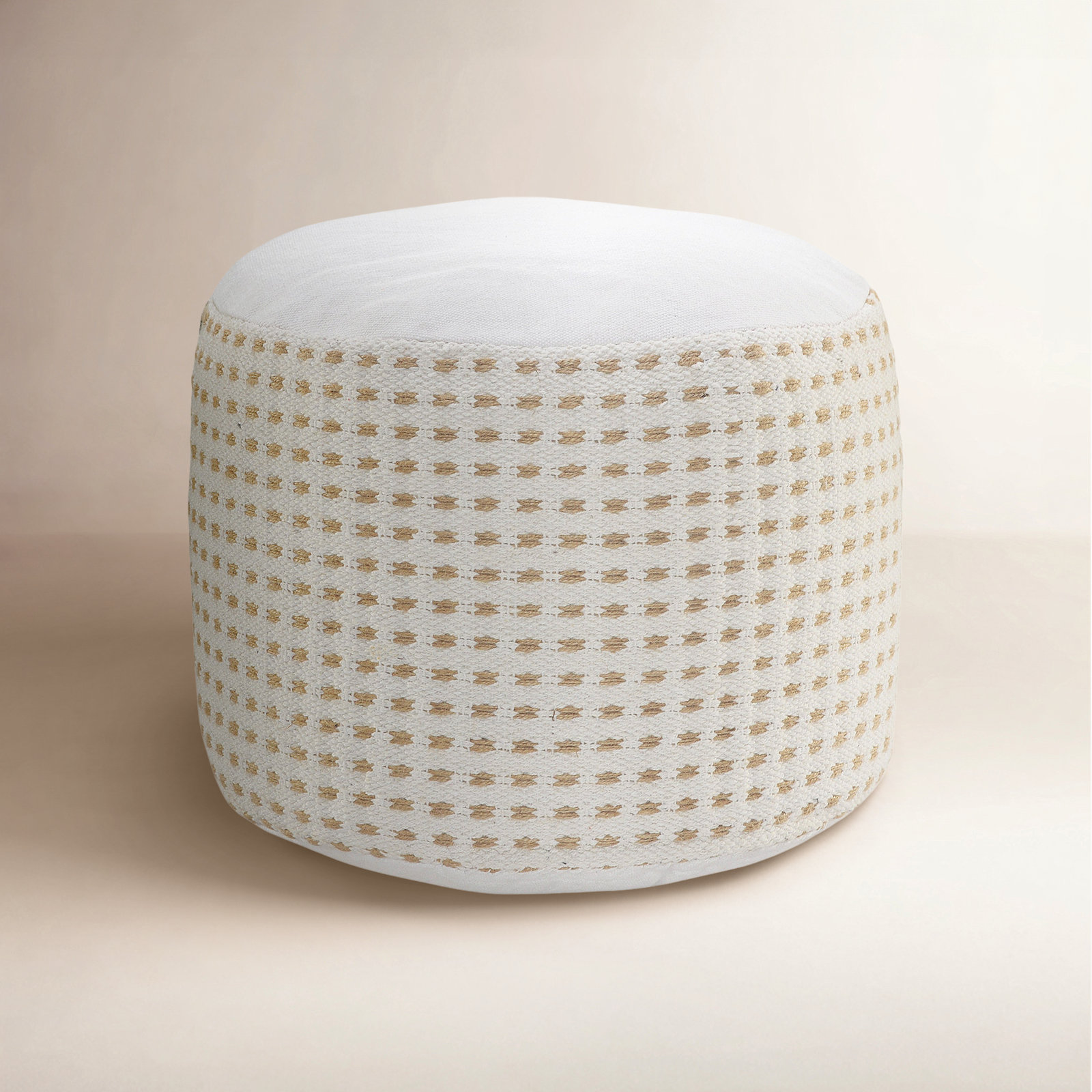 Mirabella Upholstered Pouf
